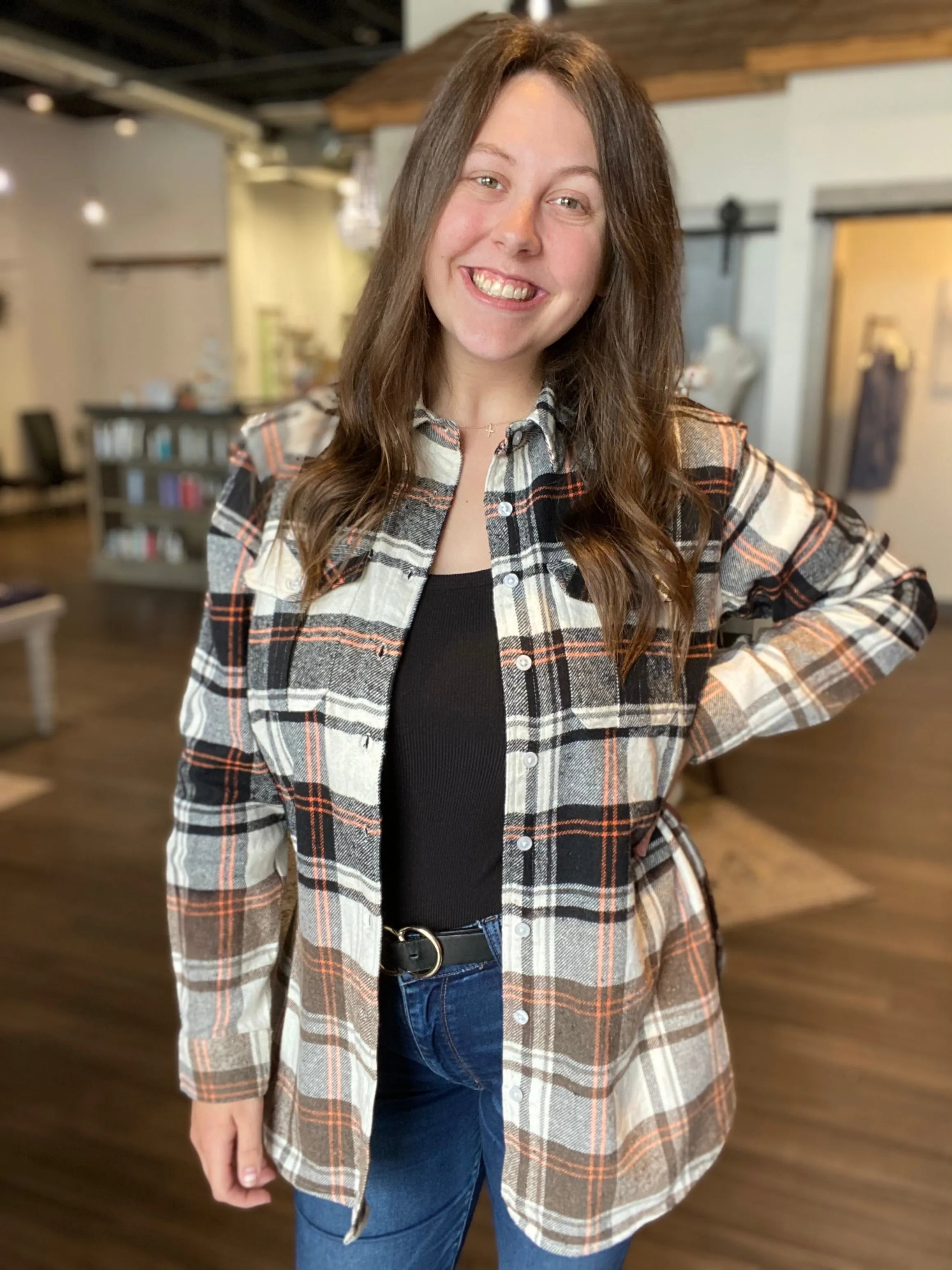 Lil Cyclone Plaid Flannel