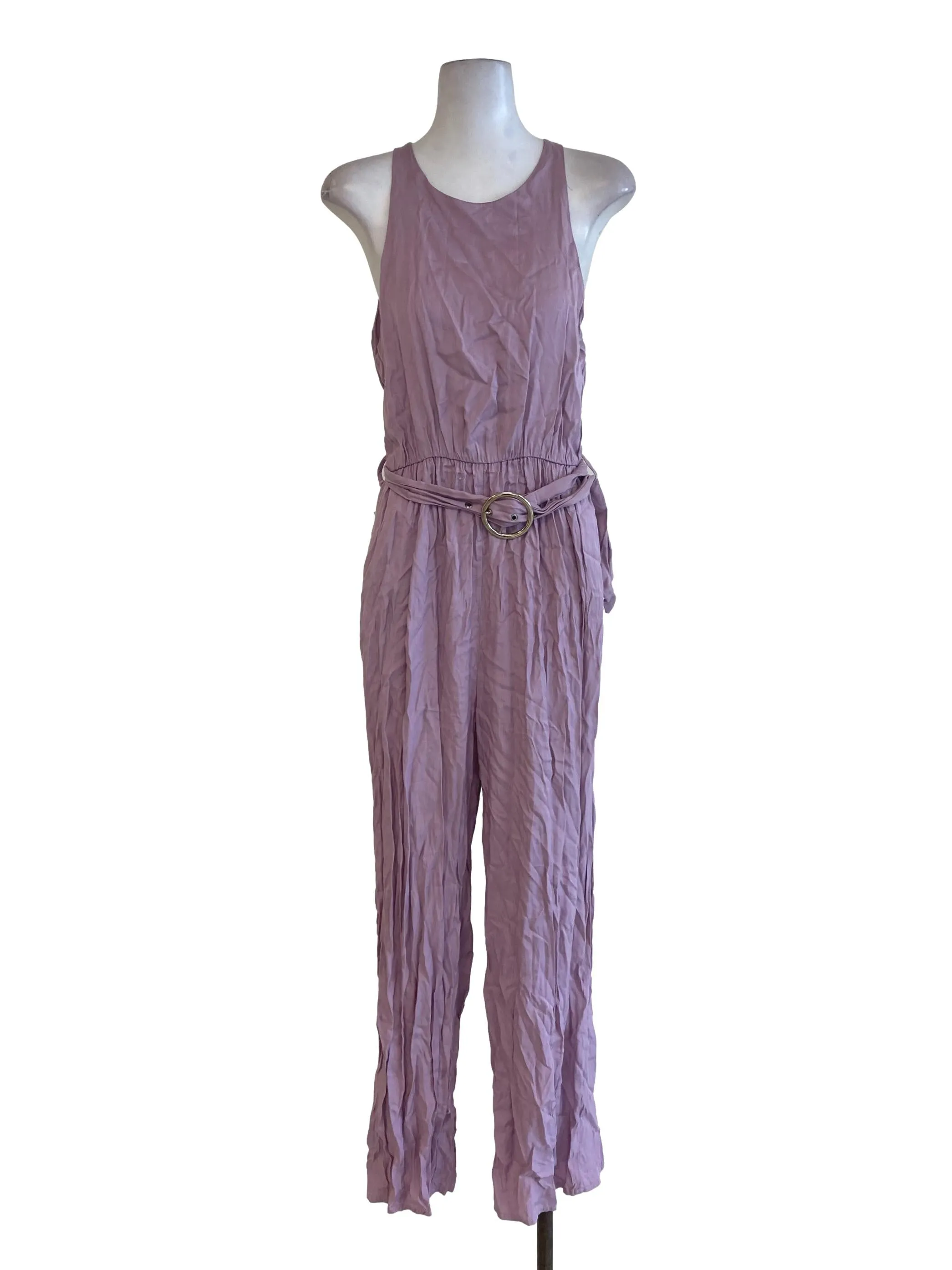 Lilac Buckle Jumpsuits TEM