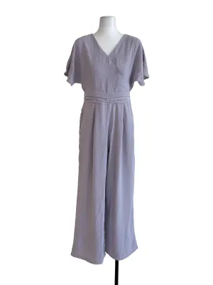 Lilac V Neck Jumpsuit