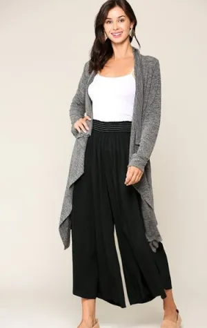 LILLIAN WIDE LEG GAUCHO PANTS