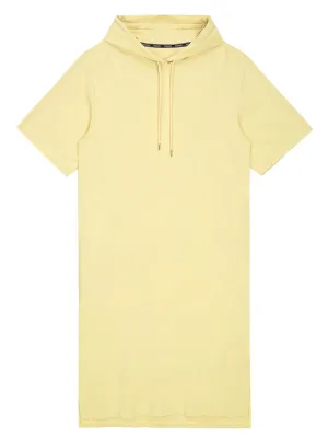 LINDI HOODED JERSEY DRESS