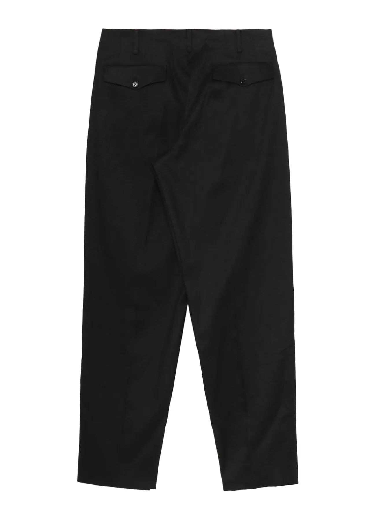 LINEN COTTON TWILL PANTS WITH 2-TUCKS