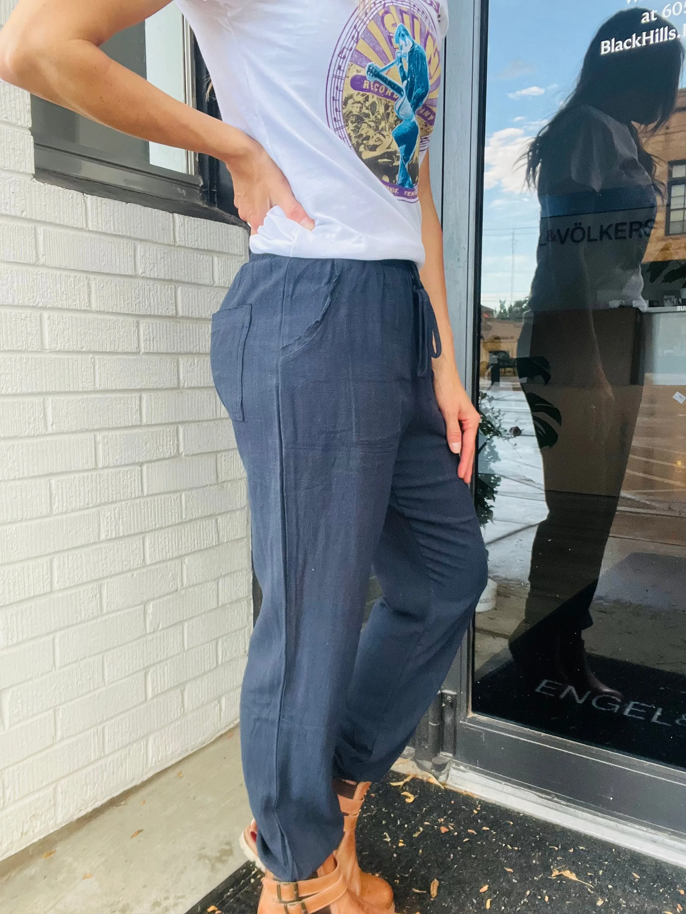 Linen Joggers