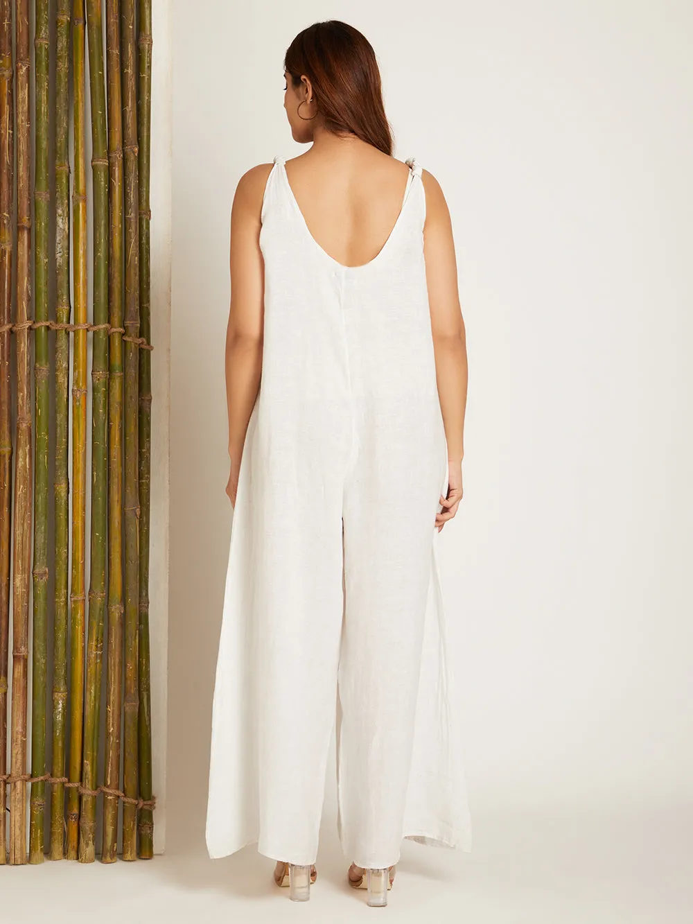 LINEN JUMPSUIT