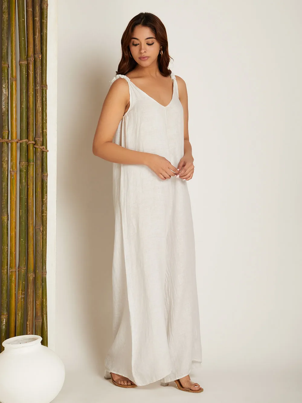 LINEN JUMPSUIT