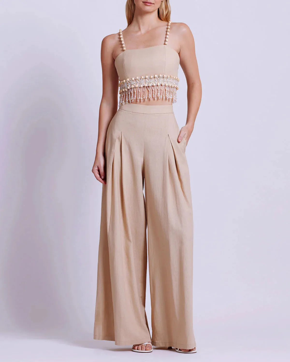 Linen Wide Pant