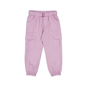 Long Cotton Tencel Pants-Mauve 3.531