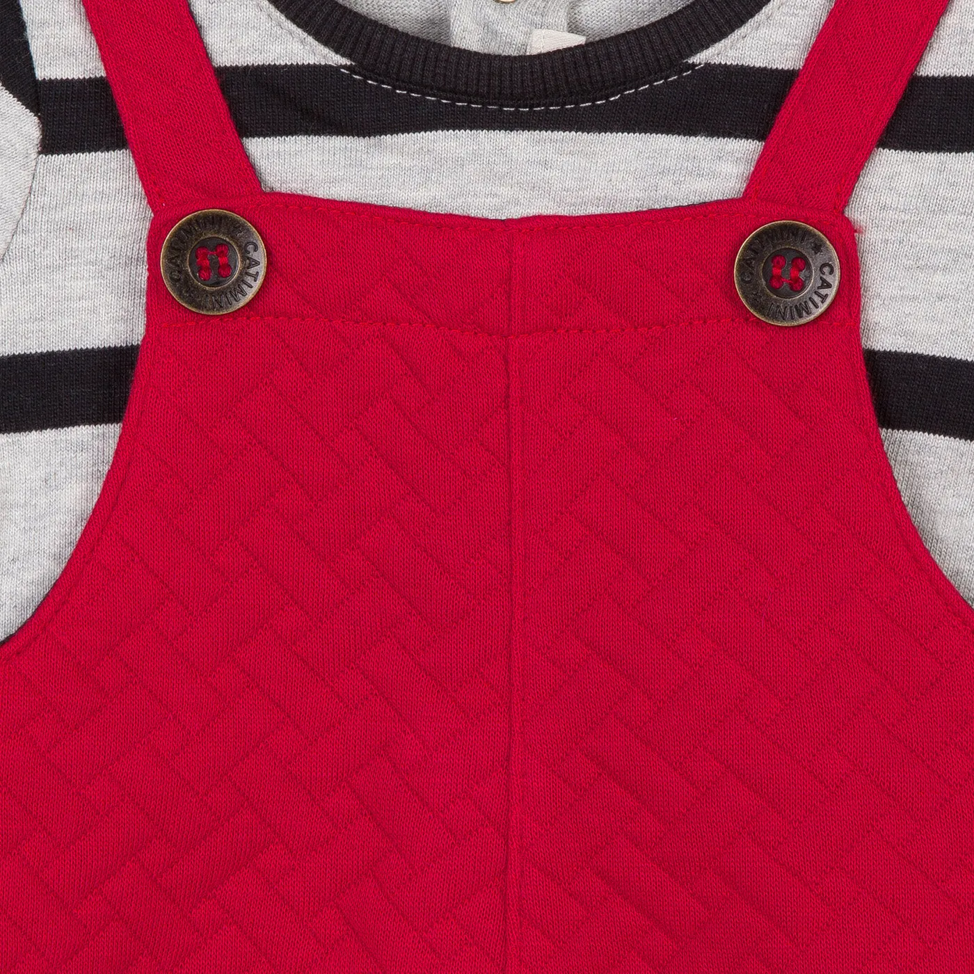 Long Jumpsuit in Warm Tubular Knit