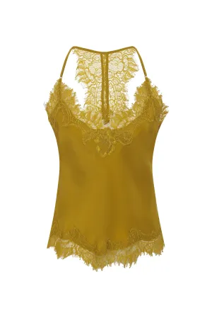 Lucy Crop Cami Olive Oil