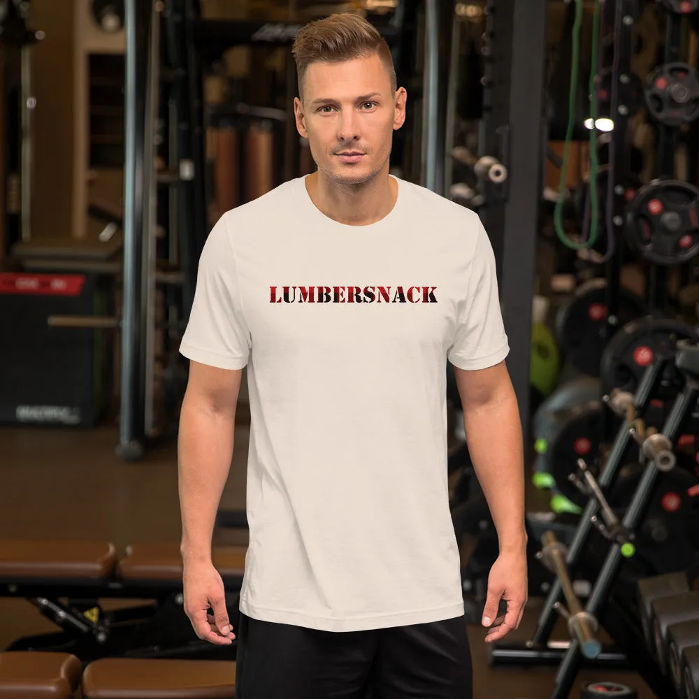 LUMBERSNACK Lumberjack Funny Men's Short-Sleeve T-Shirt