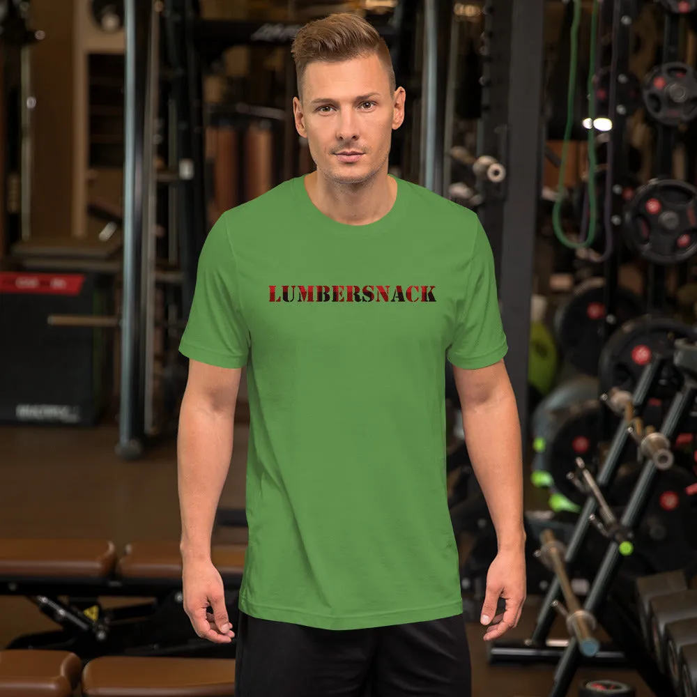 LUMBERSNACK Lumberjack Funny Men's Short-Sleeve T-Shirt