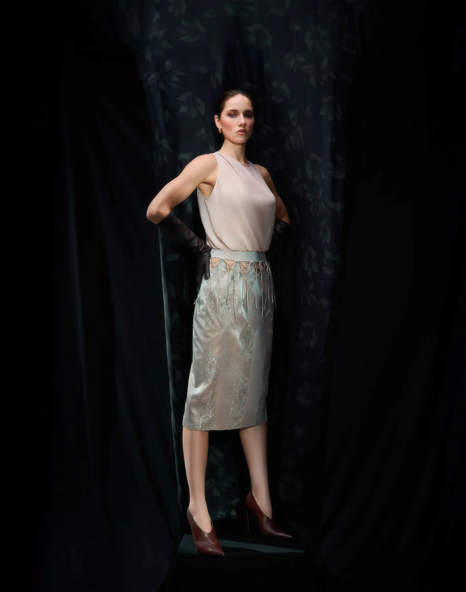 Lumière Skirt (Powder pink)