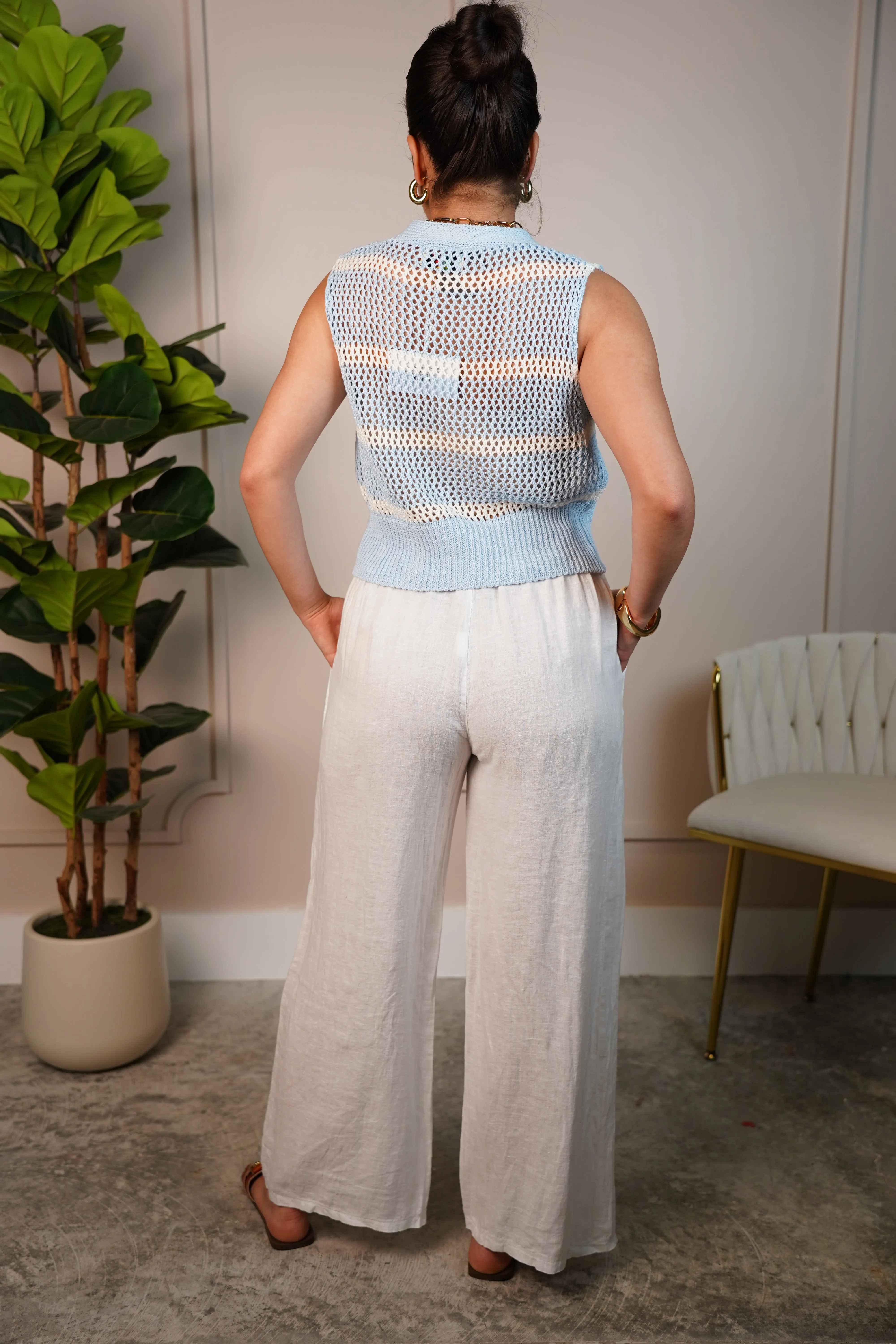 Lune Linen Pants – Effortlessly Chic Comfort