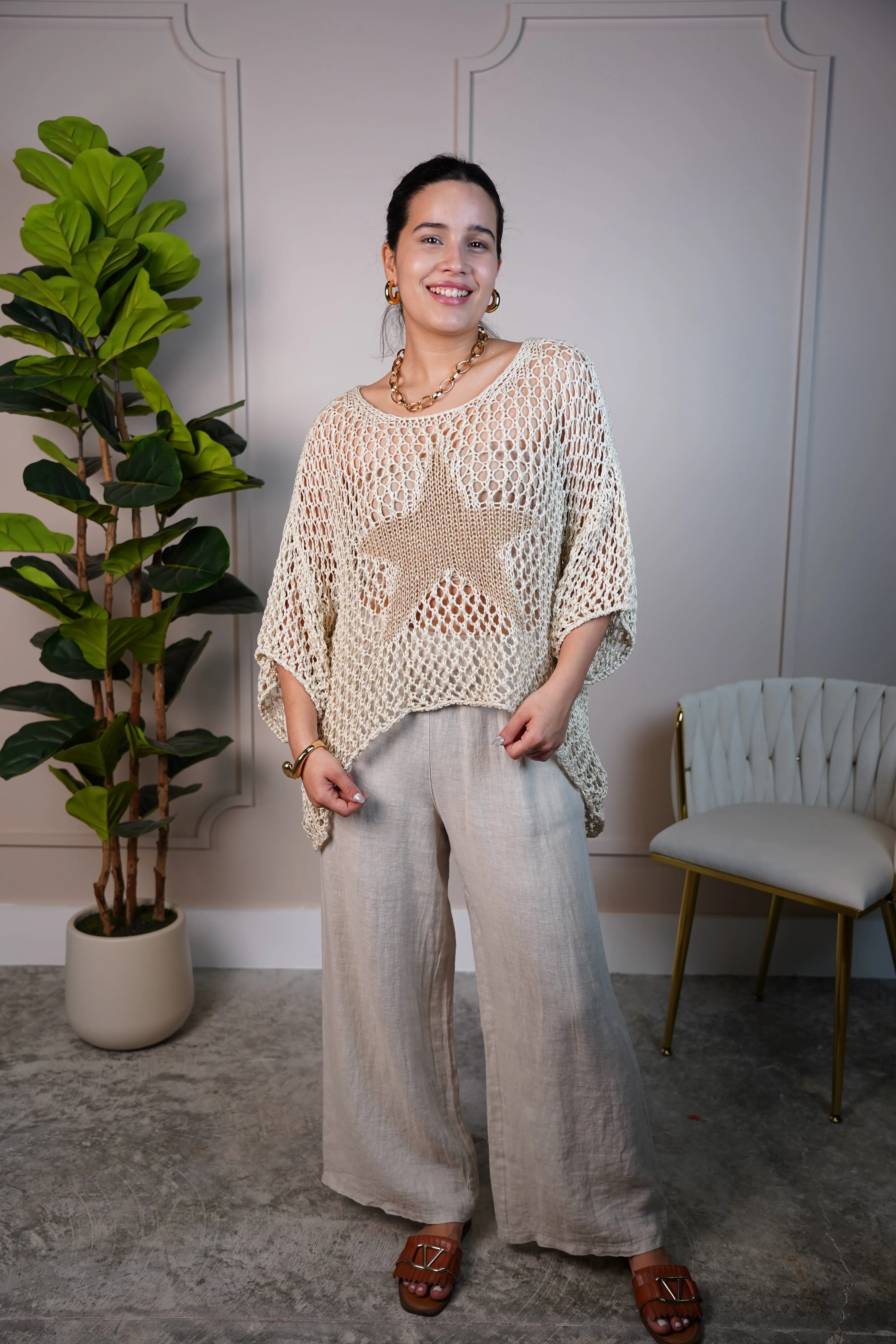 Lune Linen Pants – Effortlessly Chic Comfort