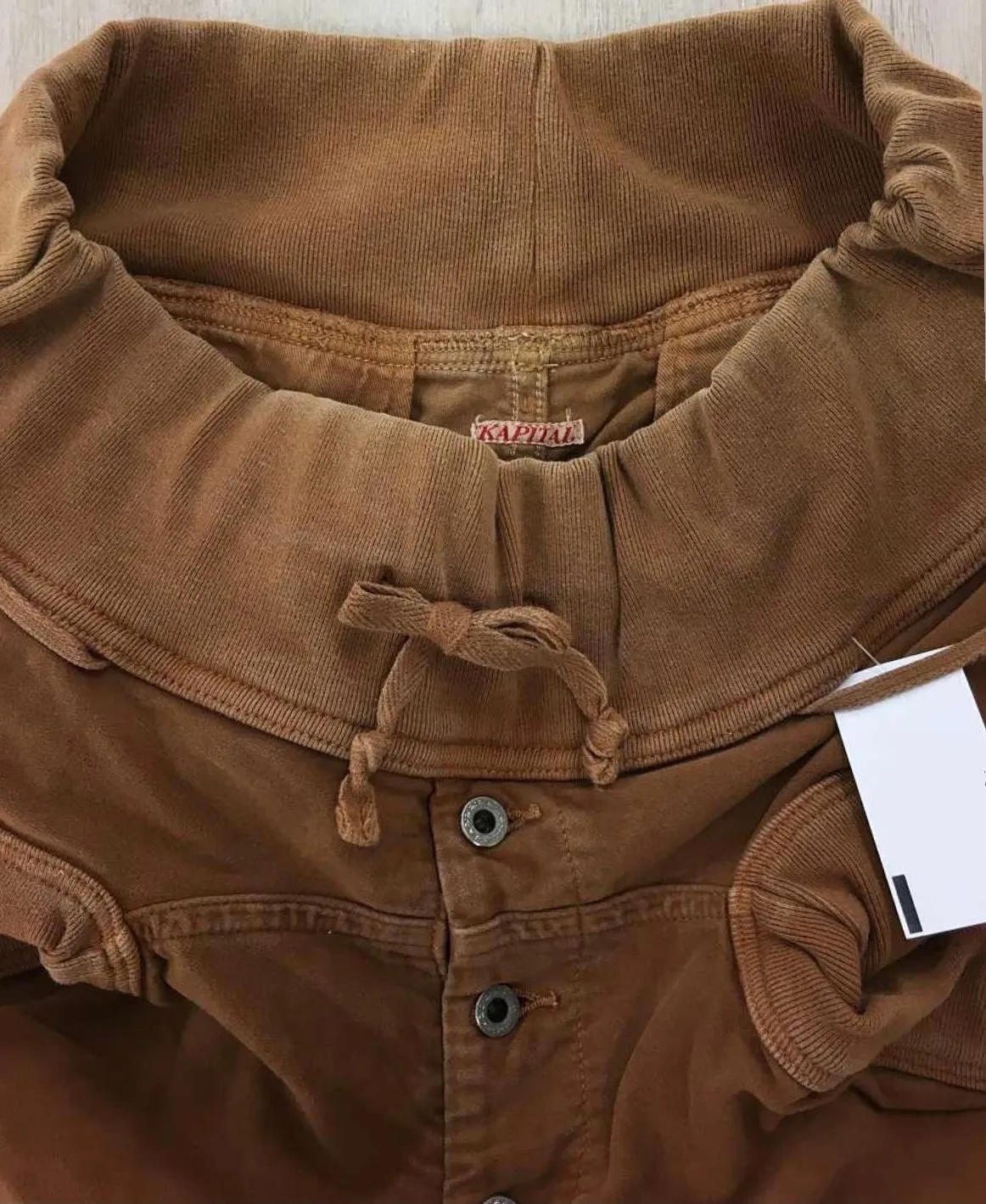 [M] Kapital Sarouel Nouvelle Moleskin Cotton Overdye Pants Brown