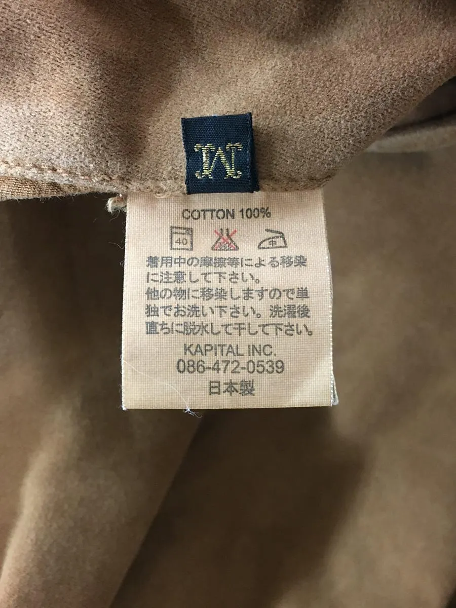 [M] Kapital Sarouel Nouvelle Moleskin Cotton Overdye Pants Brown