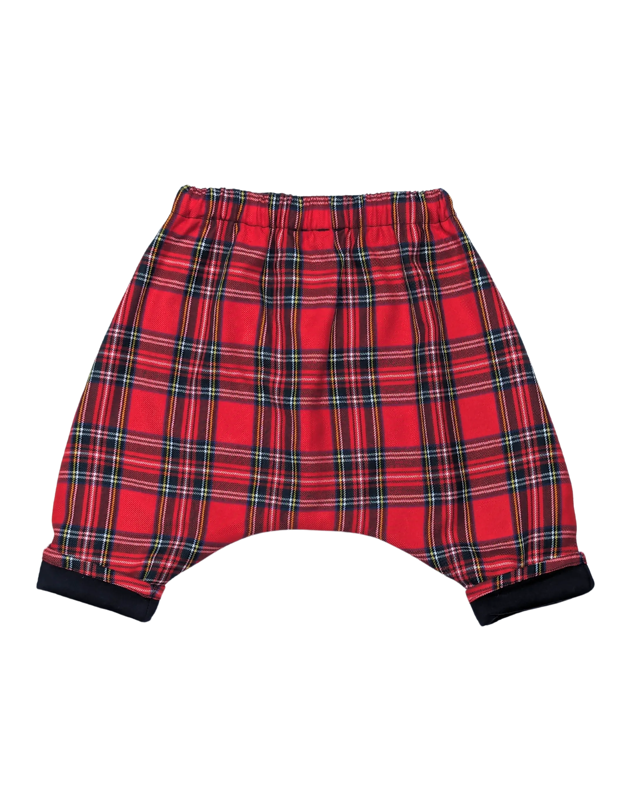 Made to Order - Nardwuar Rave Pant by Raising Ravers - Tartan Pattern, Ages 0-2 Years