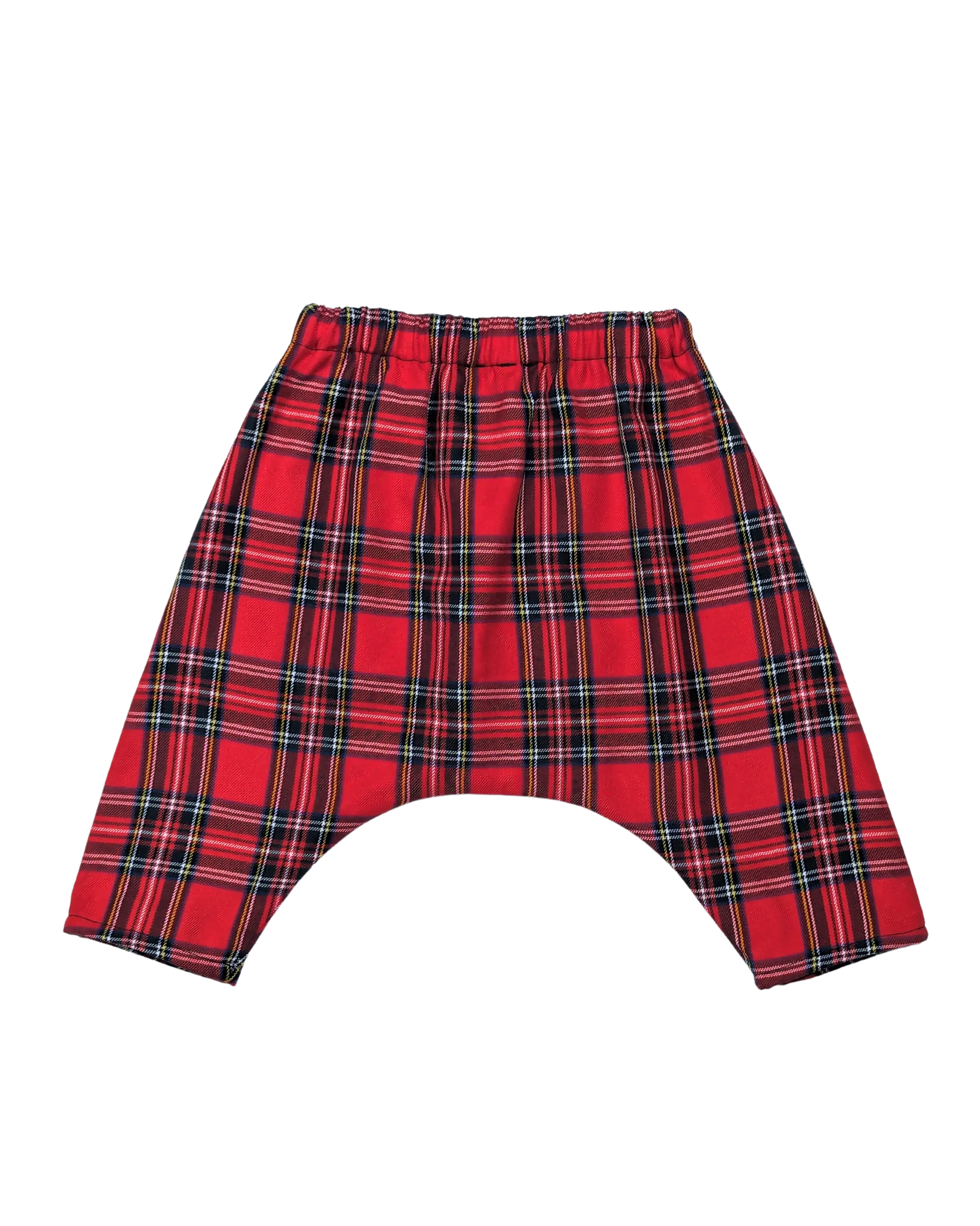 Made to Order - Nardwuar Rave Pant by Raising Ravers - Tartan Pattern, Ages 0-2 Years