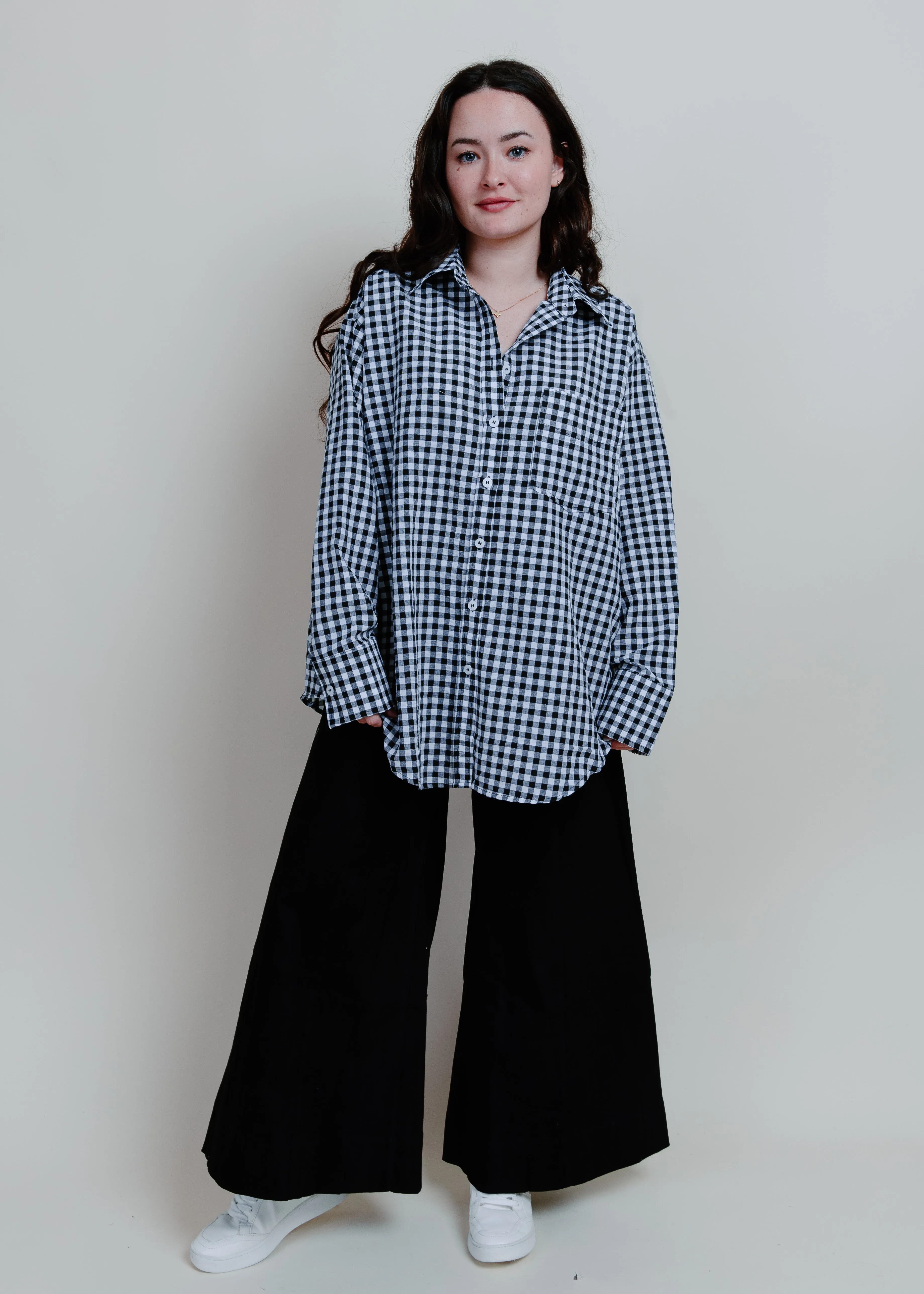 Madison Wide Leg Pants - Black