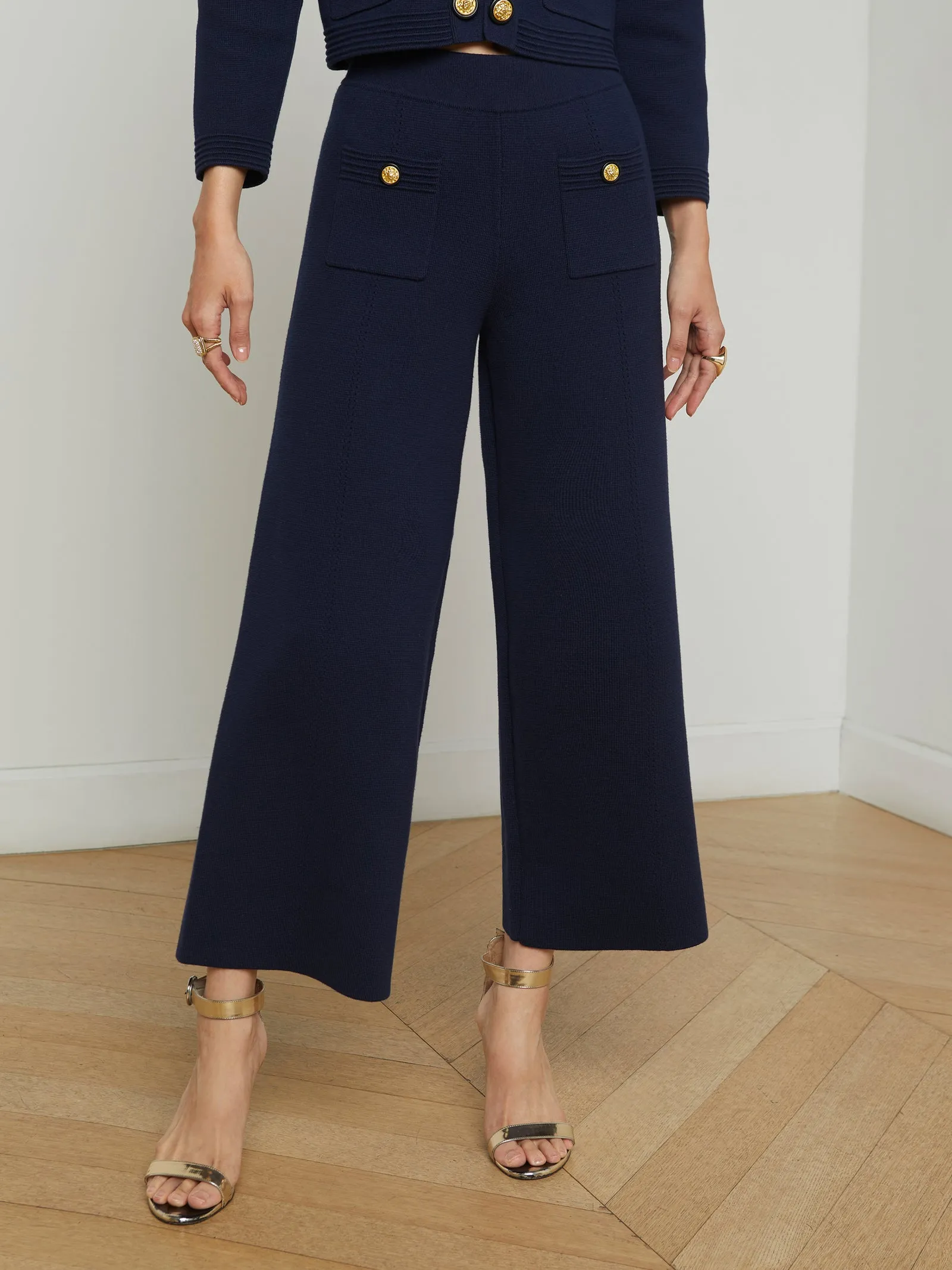 Madrid Wide Leg Knit Pant