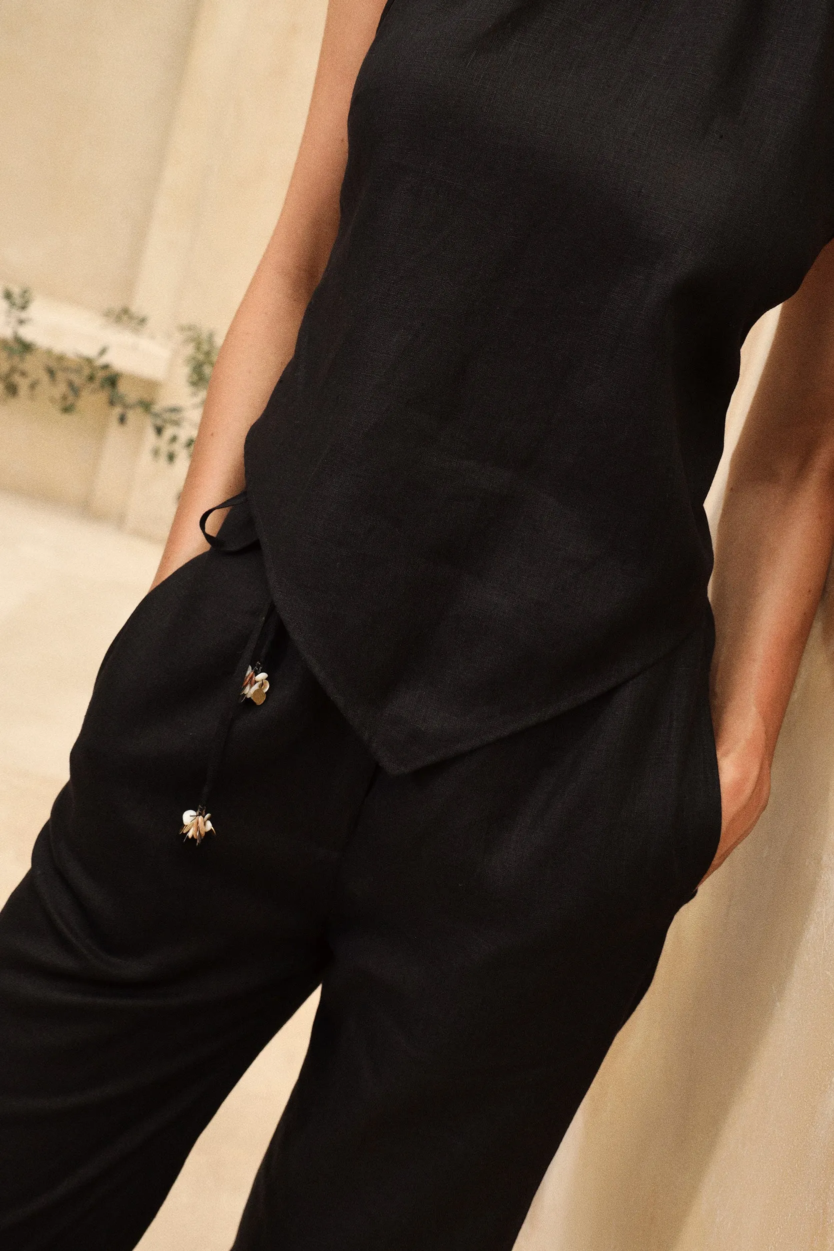 Mallorca pants (Black)
