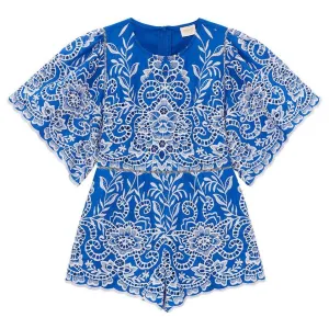 Marissa Embroidered Romper