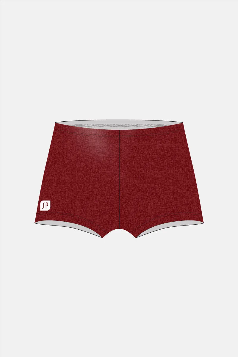 Maroon Mystique Shorts