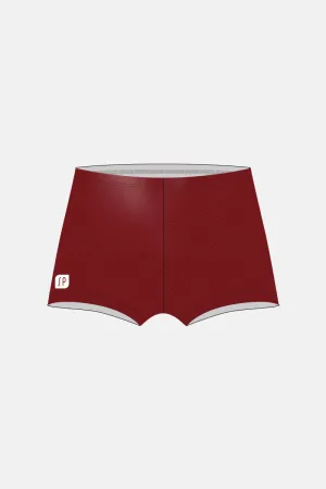 Maroon Mystique Shorts