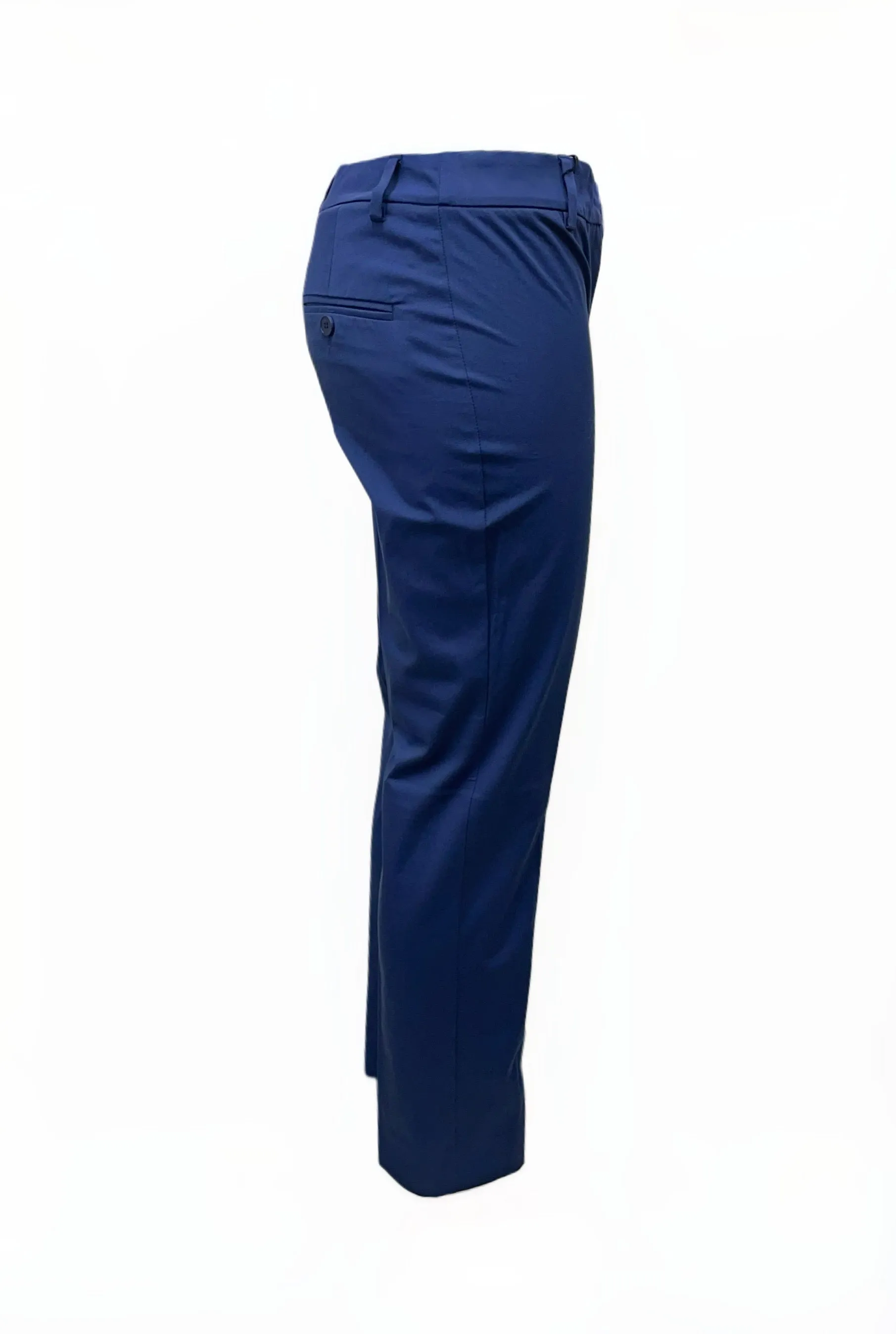 Max Mara Women's Navy Cecco Cotton Pants NWT