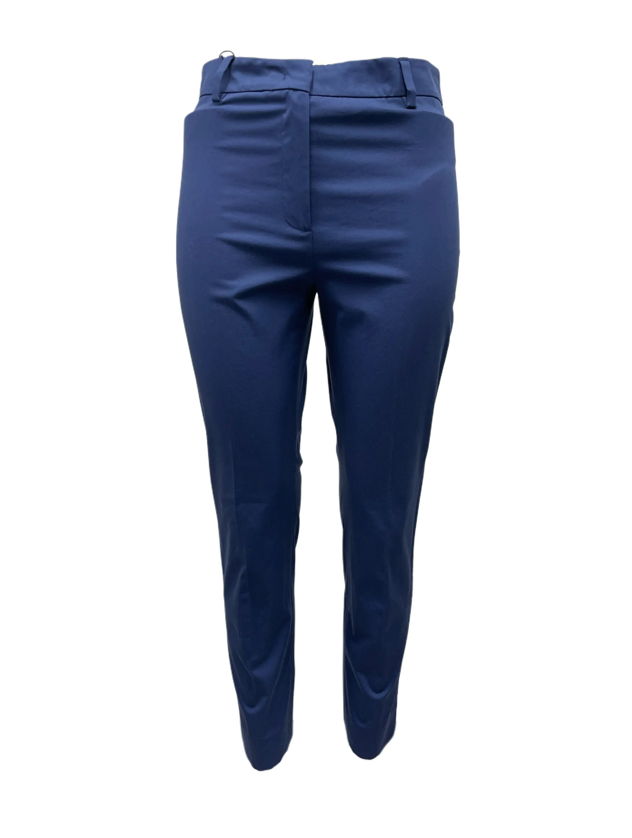 Max Mara Women's Navy Cecco Cotton Pants NWT