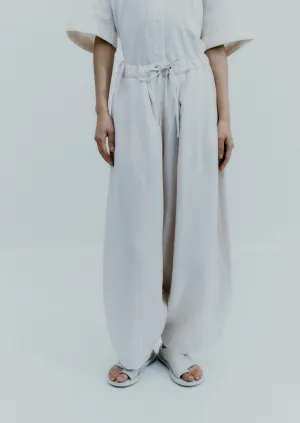Maxi Linen Pants, Natural