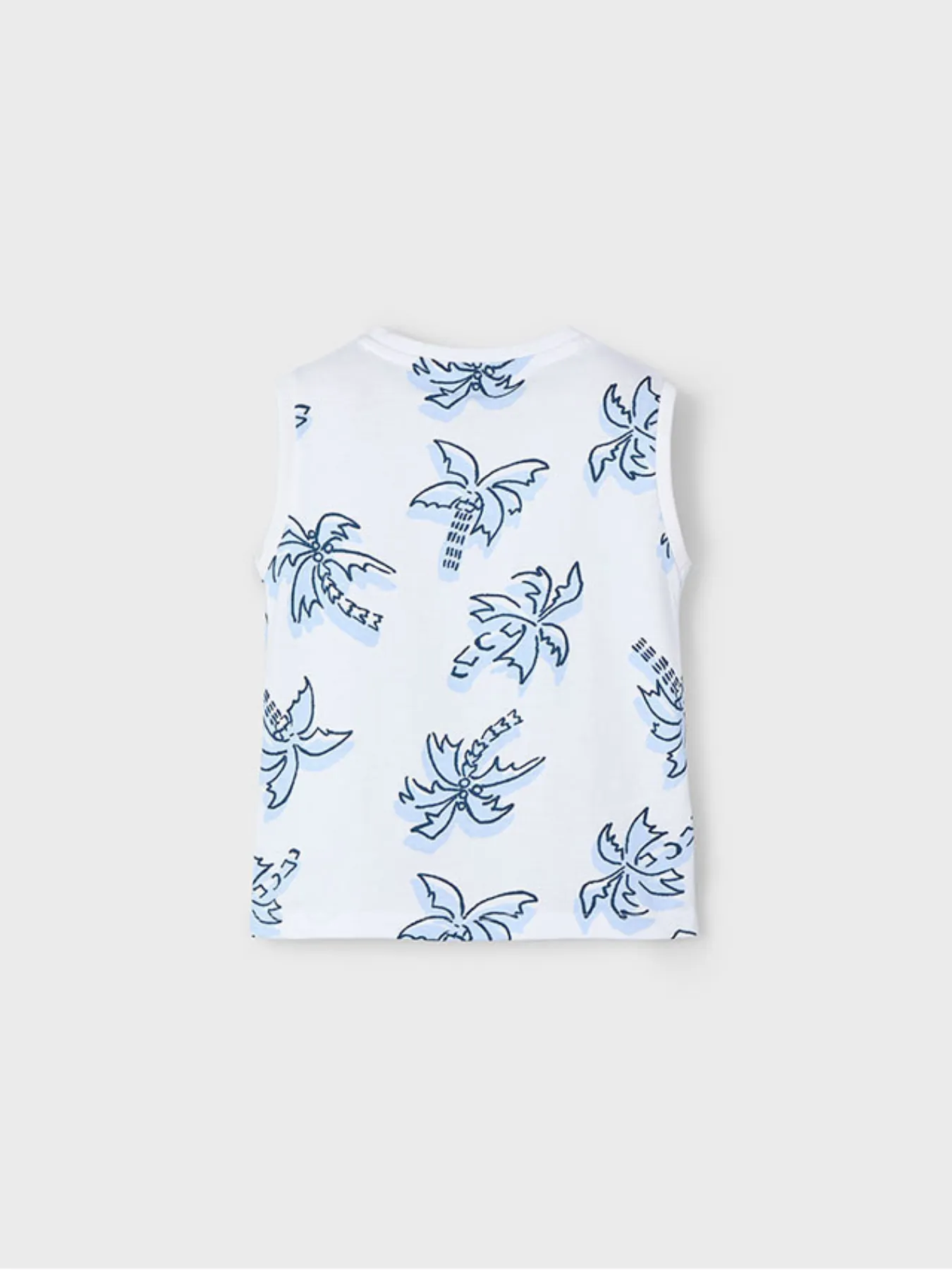 Mayoral Junior Boy Palm Trees 3 Piece Short Set - 2 Colours