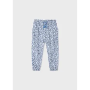 Mayoral Porcelain Printed Cotton Pants