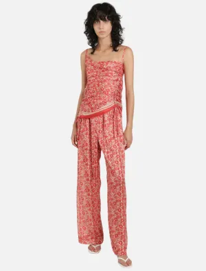 Melvin pants - red print