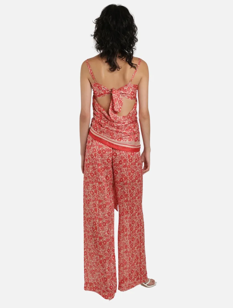 Melvin pants - red print