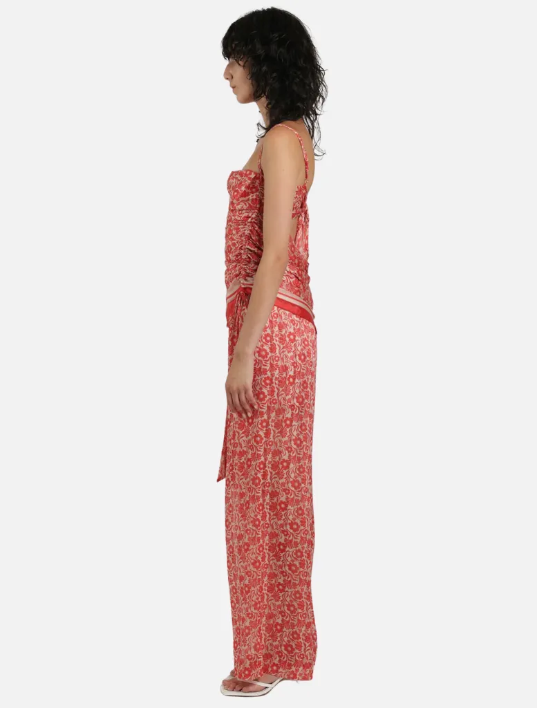 Melvin pants - red print