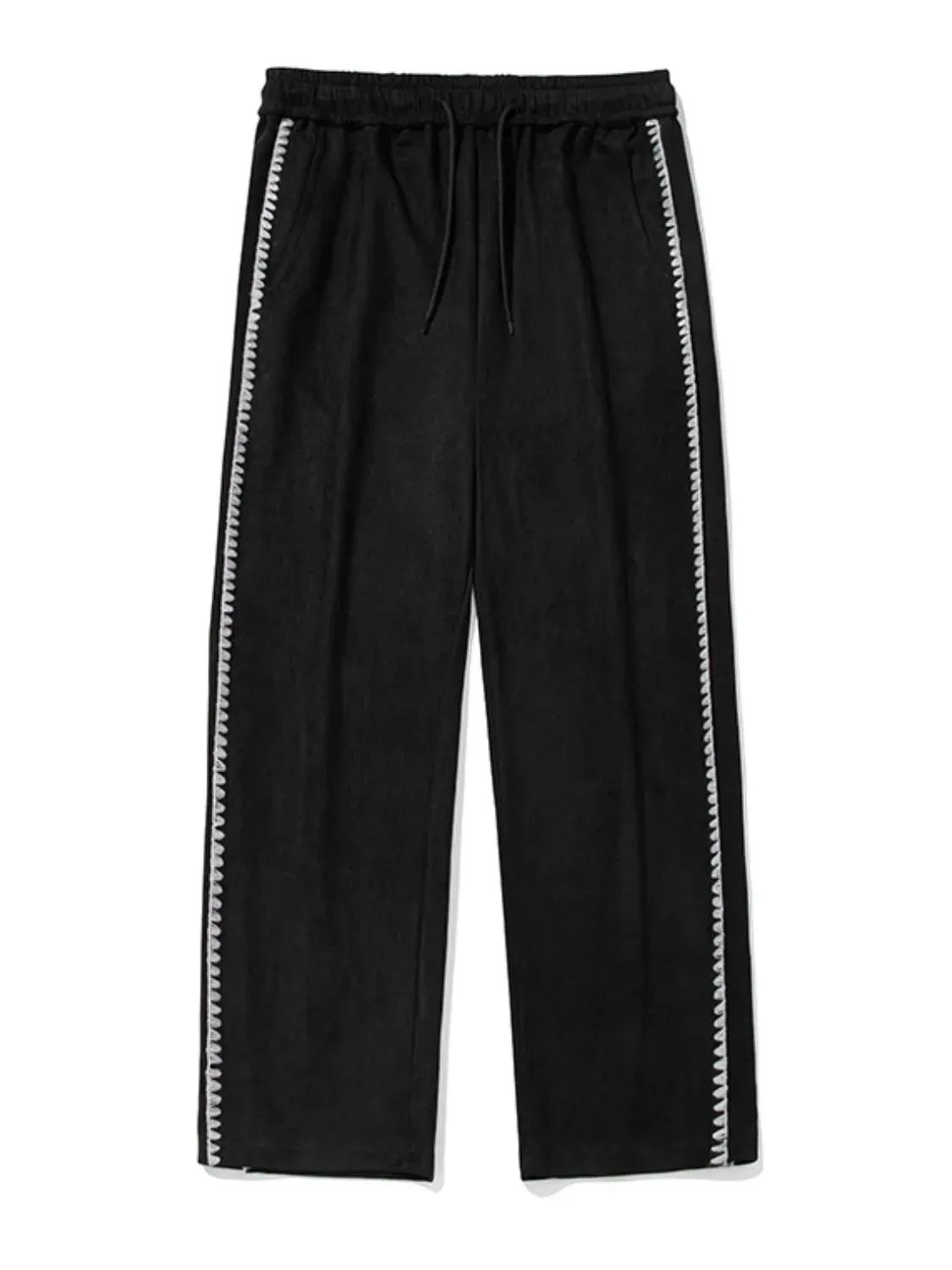 Men's Plus Size Drawstring Wide Leg Pants