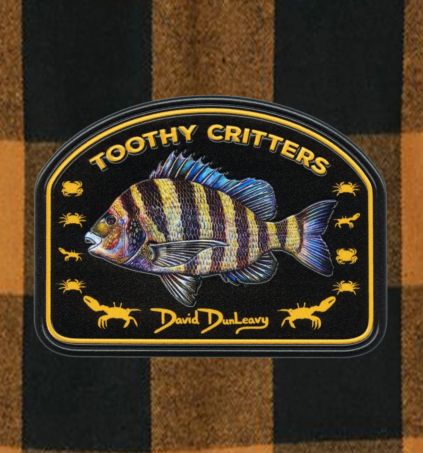 Men’s Sheepshead Tobacco Black Buffalo Flannel