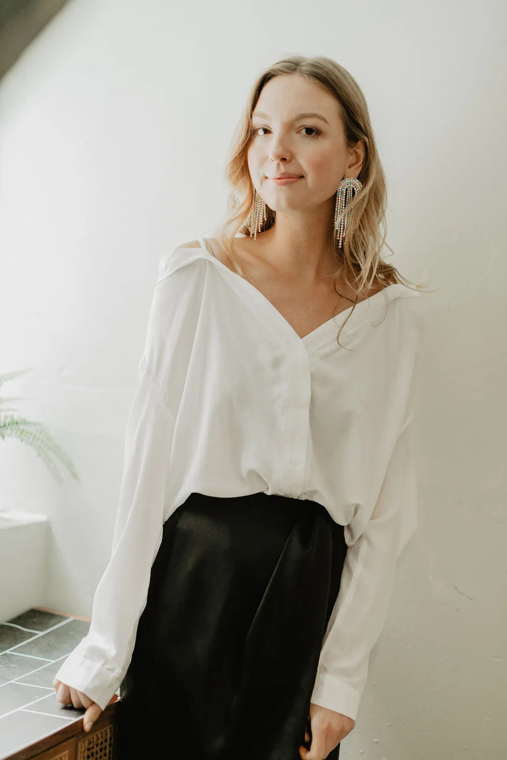 MEREDITH OFF THE SHOULDER TOP