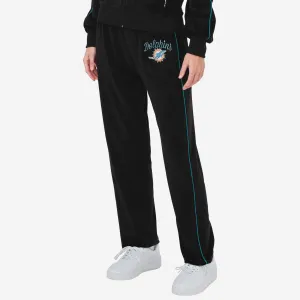 Miami Dolphins Womens Velour Pants