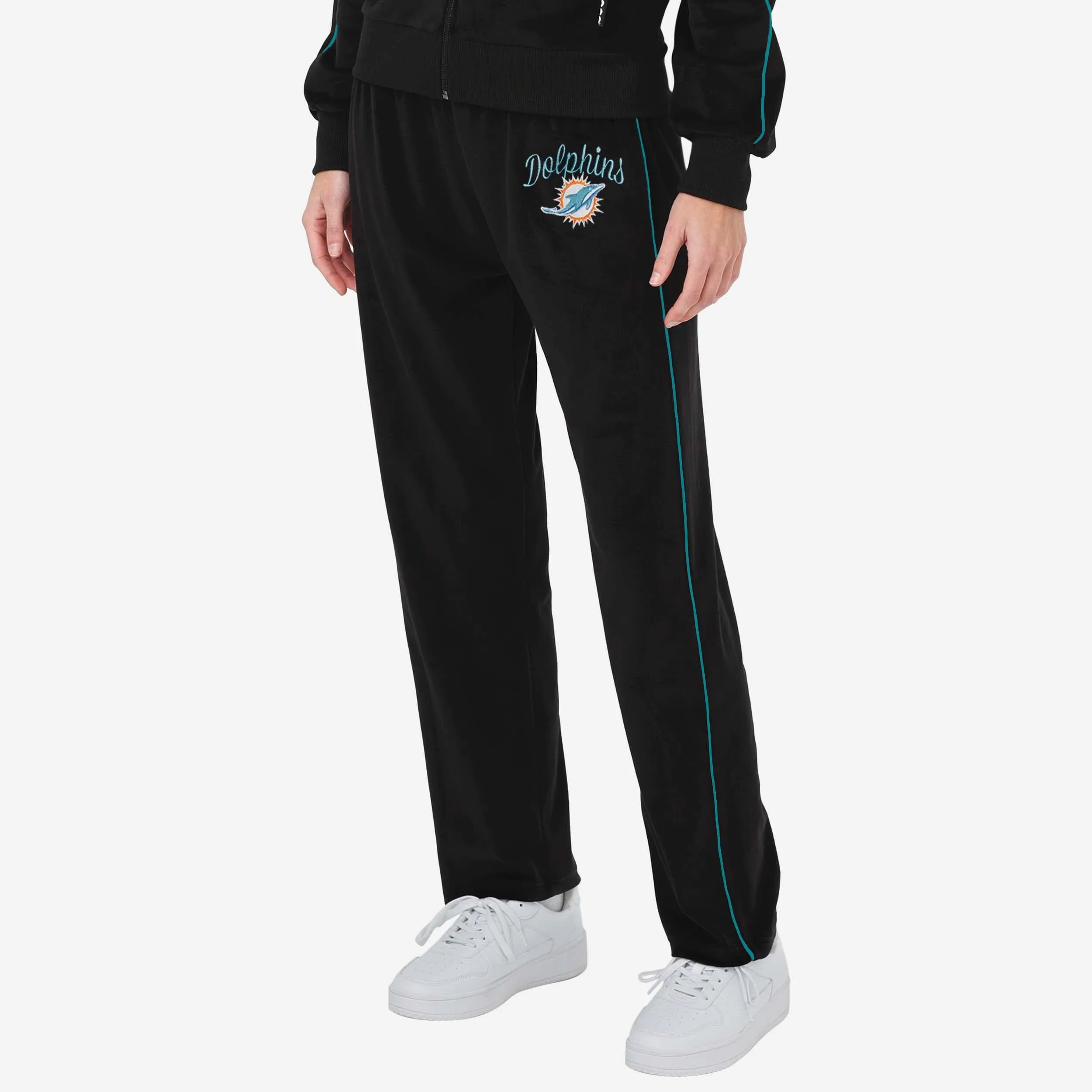 Miami Dolphins Womens Velour Pants