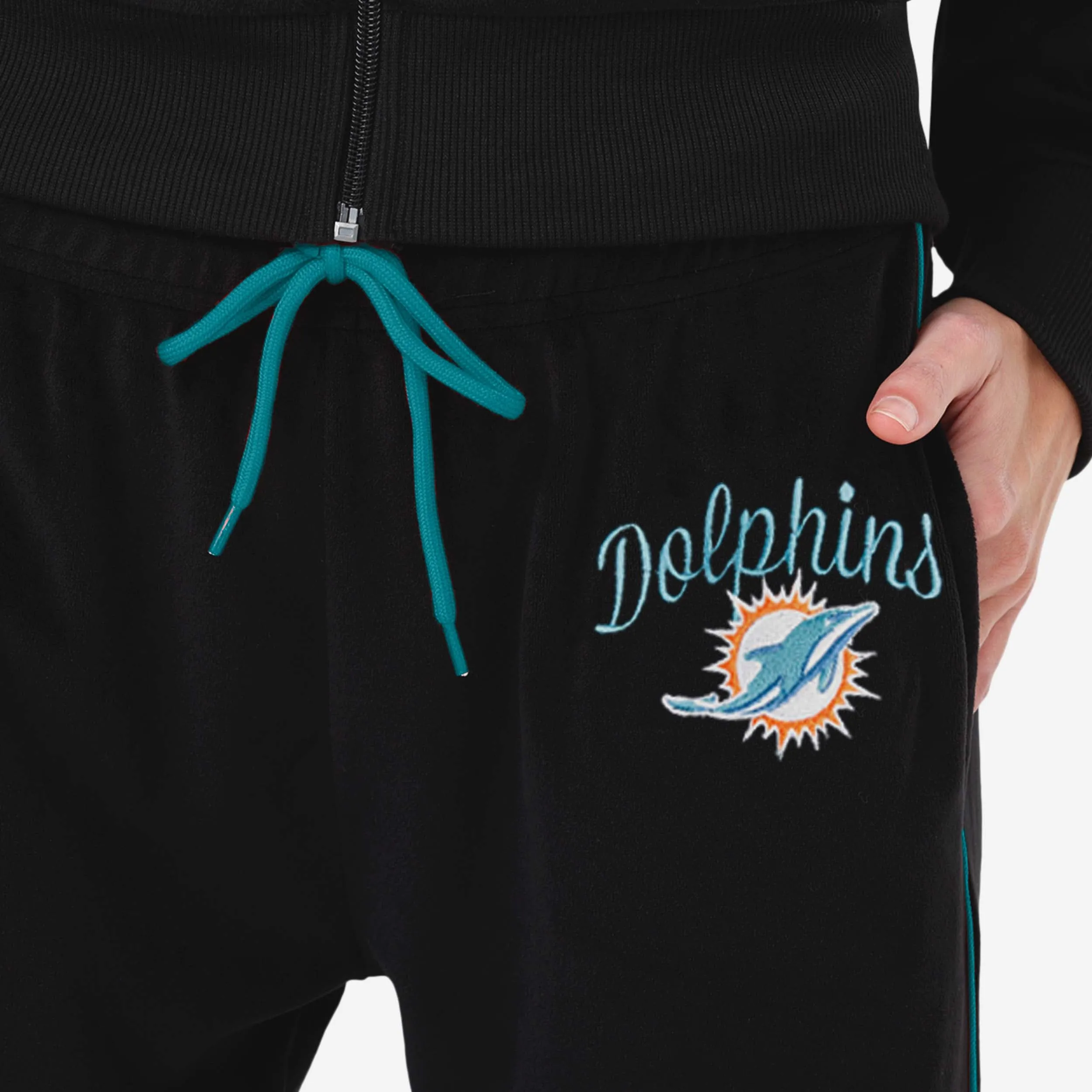 Miami Dolphins Womens Velour Pants