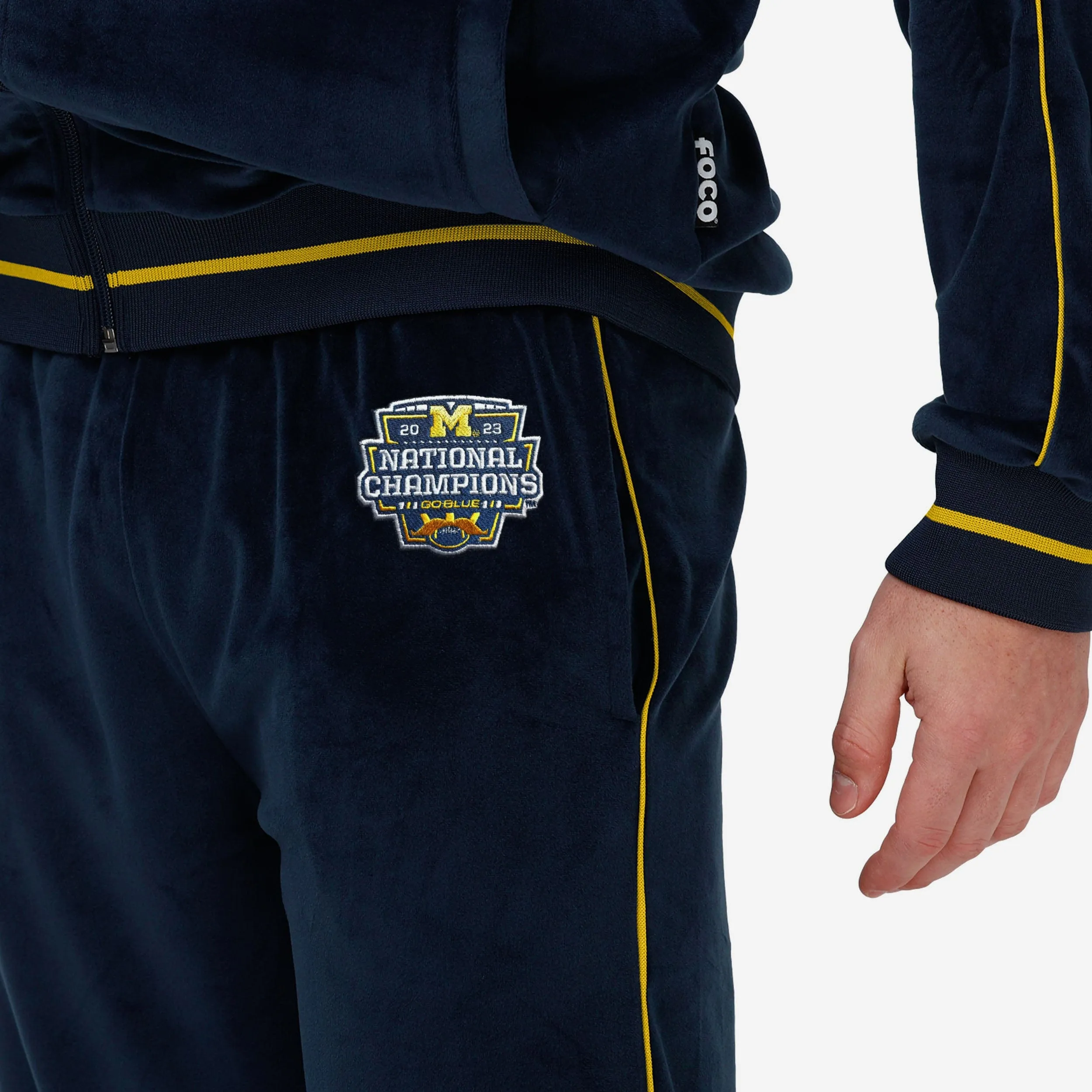 Michigan Wolverines 2023 Football National Champions Velour Pants