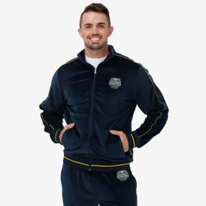 Michigan Wolverines 2023 Football National Champions Velour Zip Up Top