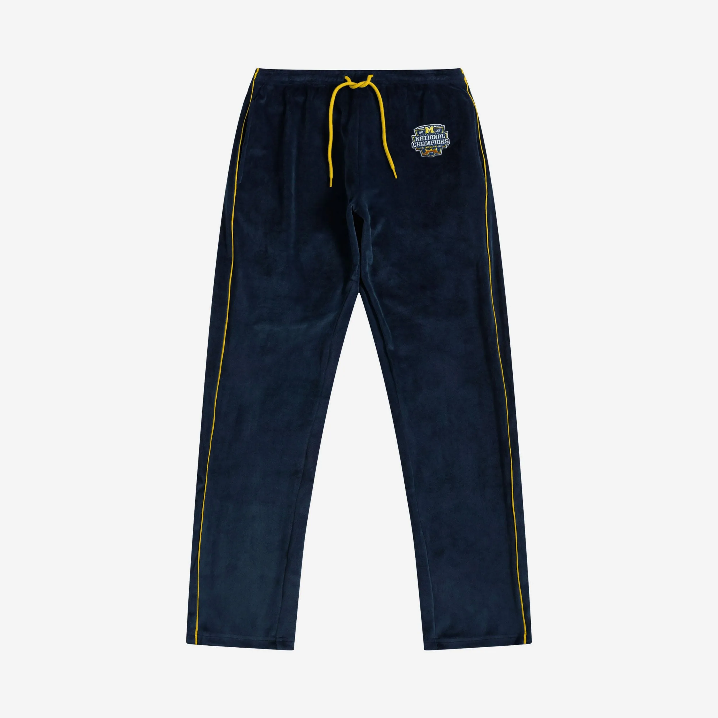 Michigan Wolverines 2023 Football National Champions Womens Velour Pants