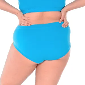 Mid Rise Briefs - Lagoon