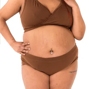 Mid Rise Briefs - Nude One