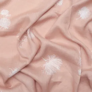Mink - Printed Linen - 1/2 metre