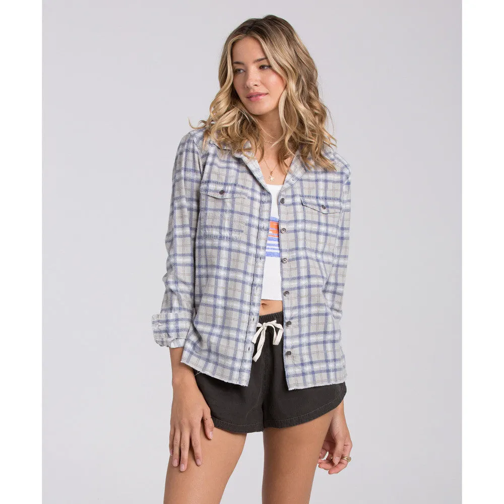 MOJO MEDICINE ONE OF A KIND Ocean Angel Patchwork Flannel (Billabong)