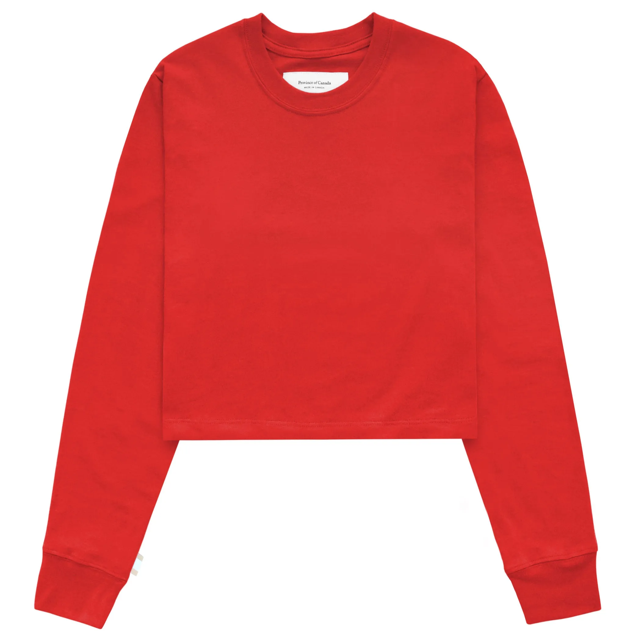 Monday Long Sleeve Crop Top Tart